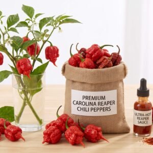 Carolina Reaper Chili Peppers